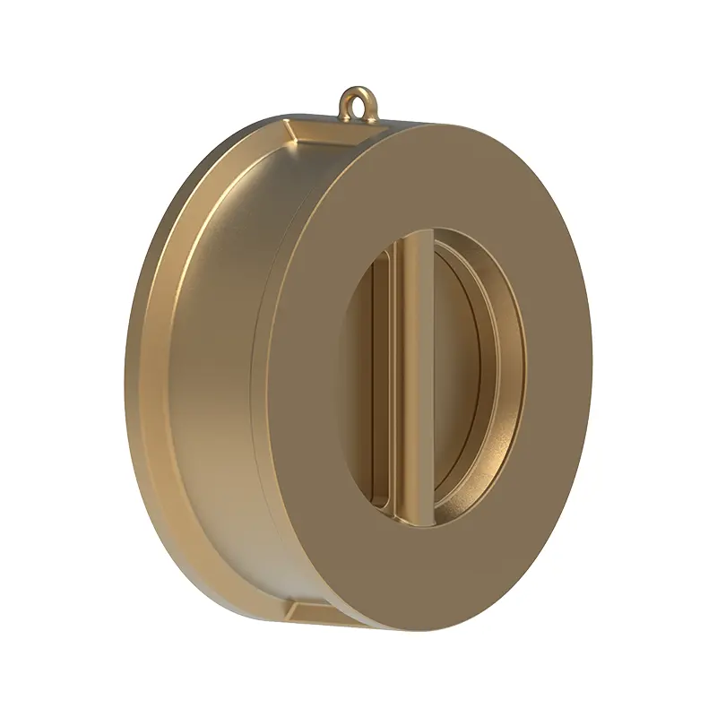 Bronze dobbeltpladekontrolventil‌‌