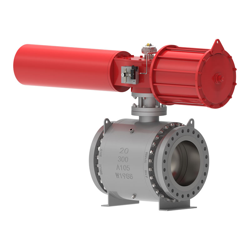 Trunnion kugleventil